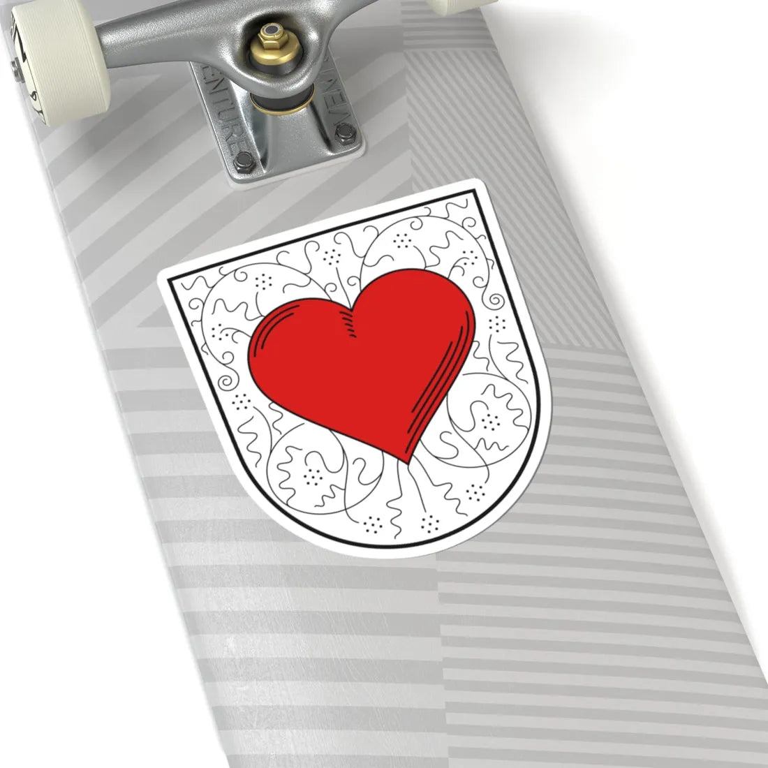 DEU Röhrnbach COA (Germany) (Coat of Arms) STICKER Vinyl Kiss-Cut Decal - The Sticker Space