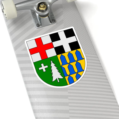 DEU Rissenthal COA (Germany) (Coat of Arms) STICKER Vinyl Kiss-Cut Decal - The Sticker Space