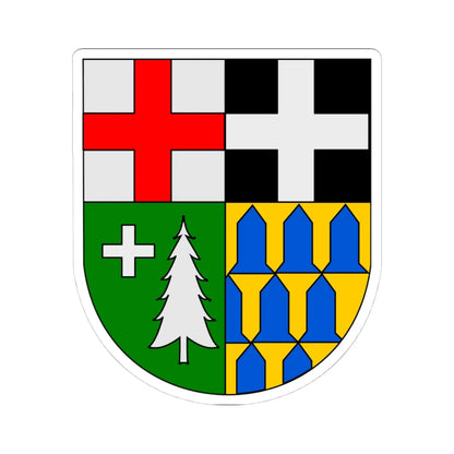 DEU Rissenthal COA (Germany) (Coat of Arms) STICKER Vinyl Kiss-Cut Decal - The Sticker Space