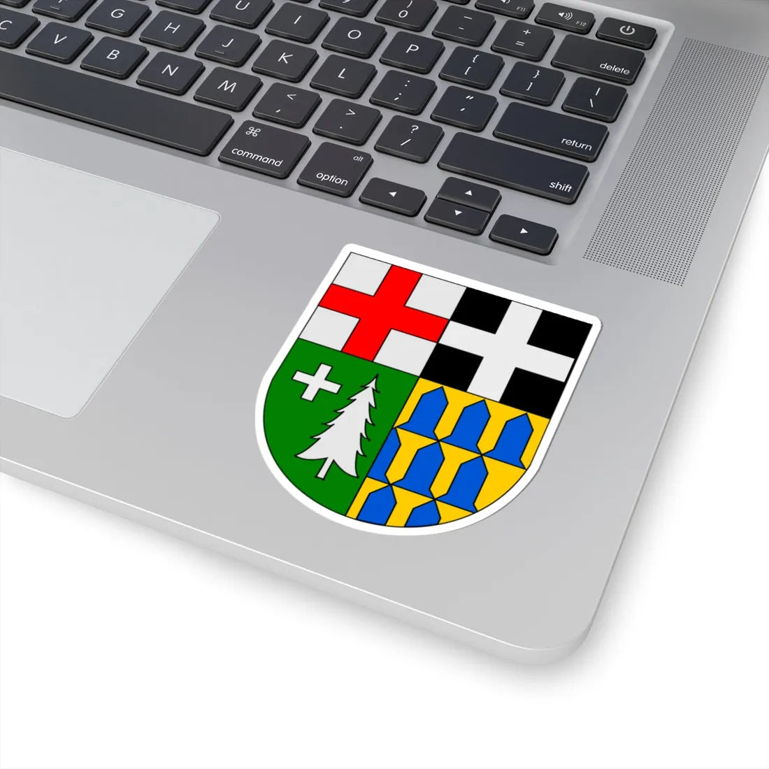 DEU Rissenthal COA (Germany) (Coat of Arms) STICKER Vinyl Kiss-Cut Decal - The Sticker Space