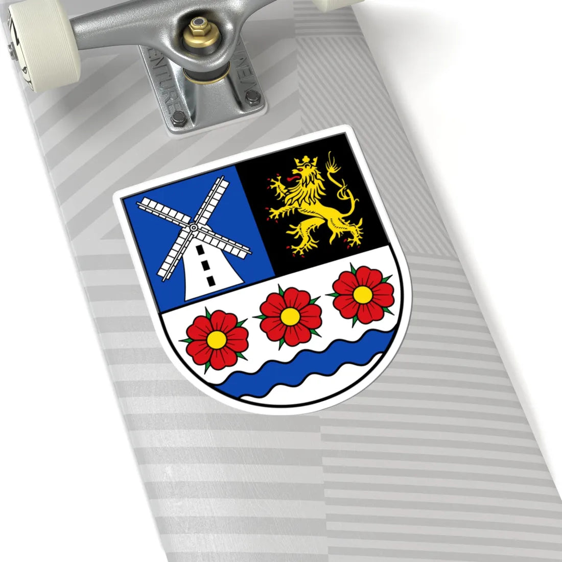 DEU Rosenbach Vogtl. COA (Germany) (Coat of Arms) STICKER Vinyl Kiss-Cut Decal - The Sticker Space