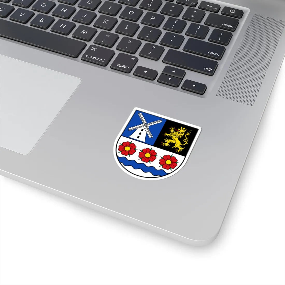 DEU Rosenbach Vogtl. COA (Germany) (Coat of Arms) STICKER Vinyl Kiss-Cut Decal - The Sticker Space