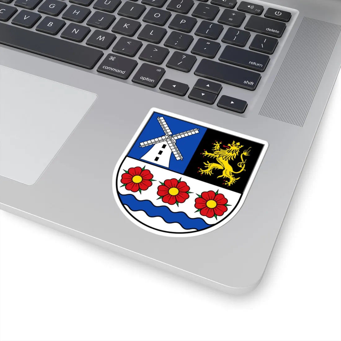 DEU Rosenbach Vogtl. COA (Germany) (Coat of Arms) STICKER Vinyl Kiss-Cut Decal - The Sticker Space