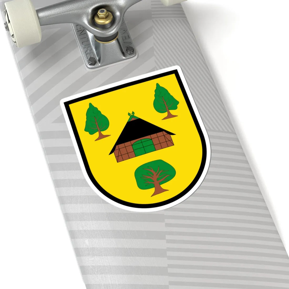 DEU Rottorf Winsen COA (Germany) (Coat of Arms) STICKER Vinyl Kiss-Cut Decal - The Sticker Space
