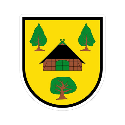 DEU Rottorf Winsen COA (Germany) (Coat of Arms) STICKER Vinyl Kiss-Cut Decal - The Sticker Space