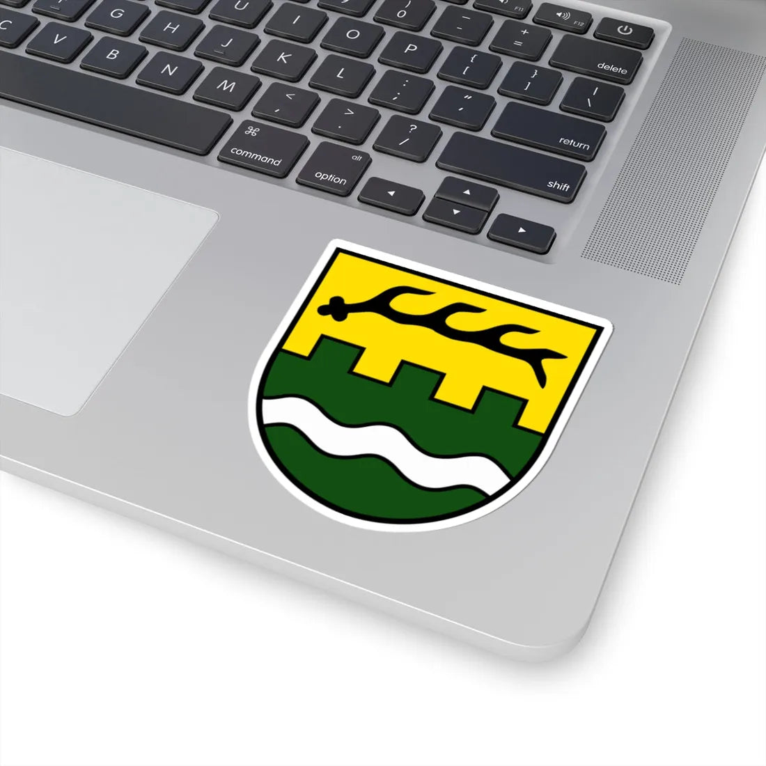 DEU Rudersberg COA (Germany) (Coat of Arms) STICKER Vinyl Kiss-Cut Decal - The Sticker Space