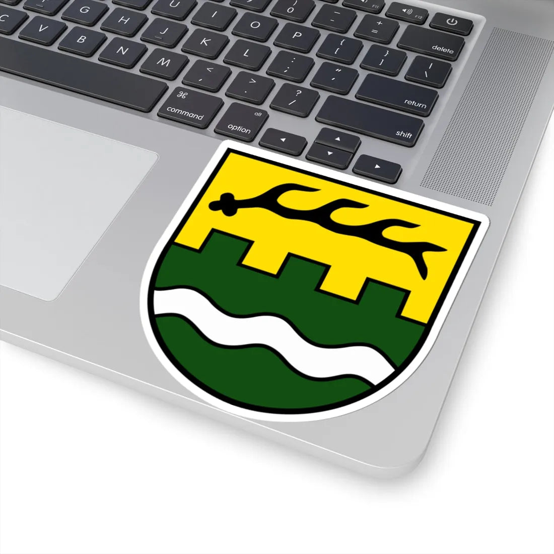 DEU Rudersberg COA (Germany) (Coat of Arms) STICKER Vinyl Kiss-Cut Decal - The Sticker Space