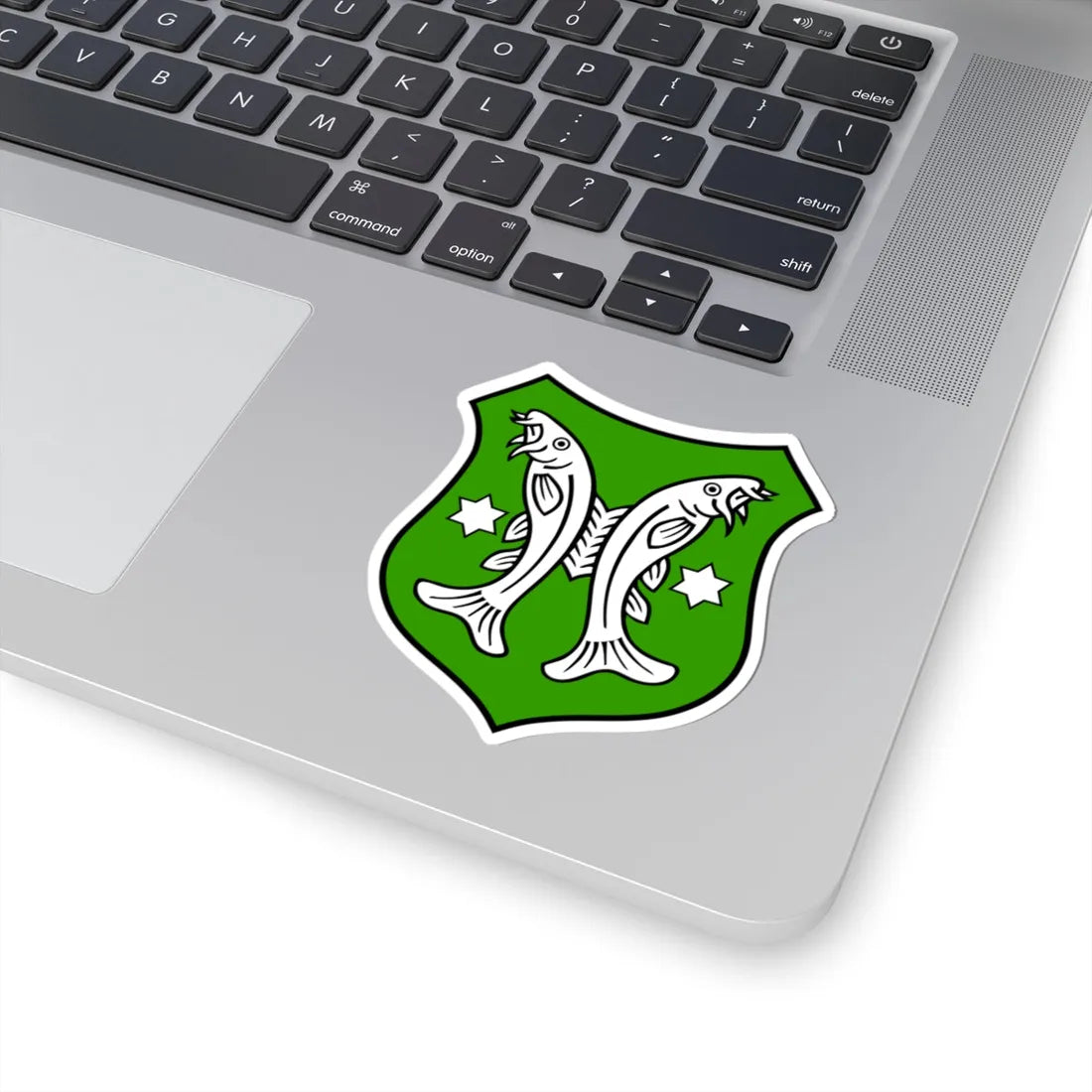 DEU Saalfeld COA (Germany) (Coat of Arms) STICKER Vinyl Kiss-Cut Decal - The Sticker Space