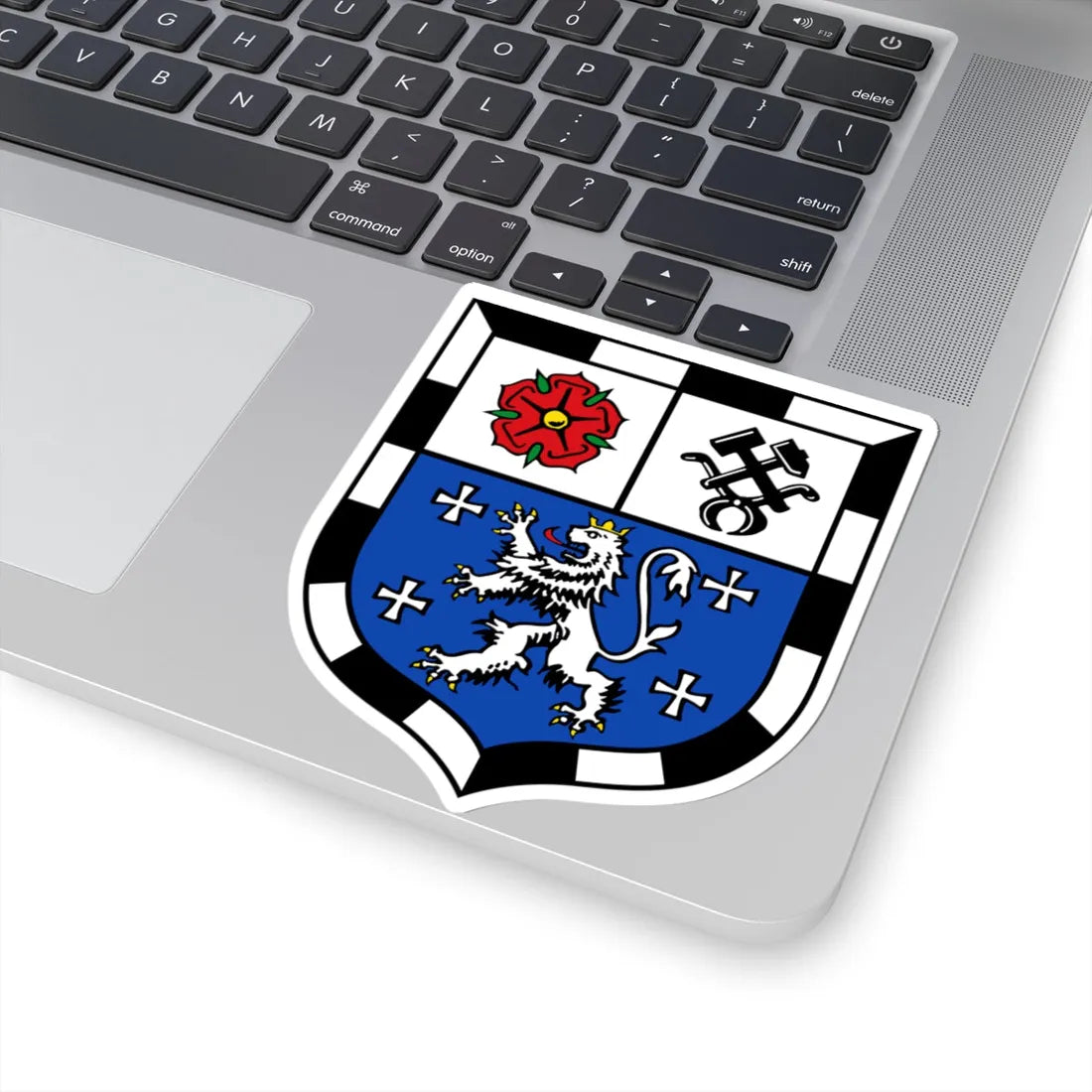 DEU Saarbruecken COA (Germany) (Coat of Arms) STICKER Vinyl Kiss-Cut Decal - The Sticker Space