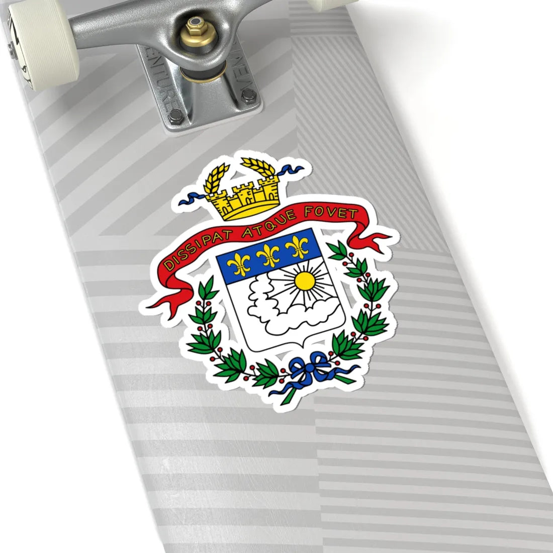 DEU Saarlouis COA (Germany) (Coat of Arms) STICKER Vinyl Kiss-Cut Decal - The Sticker Space