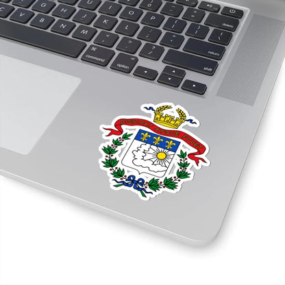 DEU Saarlouis COA (Germany) (Coat of Arms) STICKER Vinyl Kiss-Cut Decal - The Sticker Space