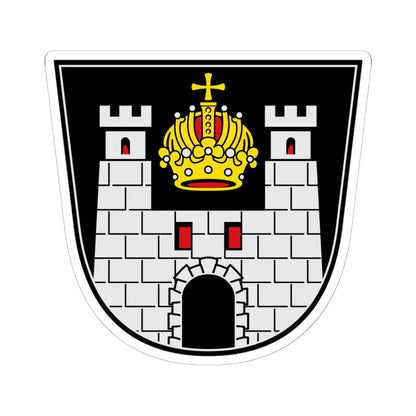 DEU Schaumburg Balduinstein COA (Germany) (Coat of Arms) STICKER Vinyl Kiss-Cut Decal 6 Inch White - The Sticker Space