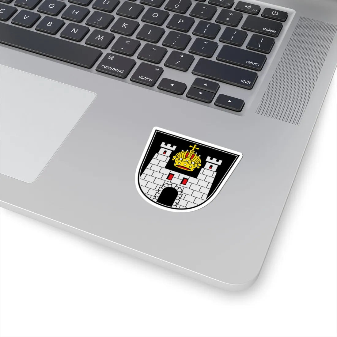 DEU Schaumburg Balduinstein COA (Germany) (Coat of Arms) STICKER Vinyl Kiss-Cut Decal - The Sticker Space