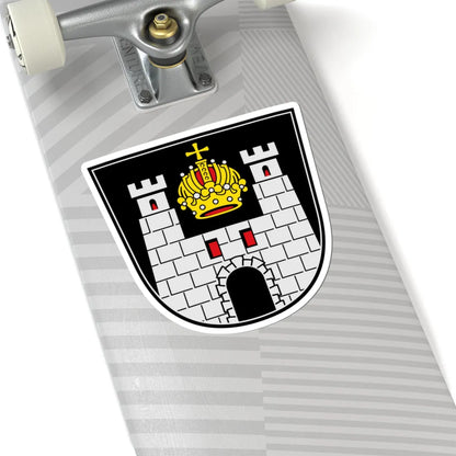 DEU Schaumburg Balduinstein COA (Germany) (Coat of Arms) STICKER Vinyl Kiss-Cut Decal - The Sticker Space