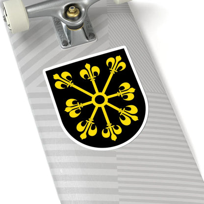 DEU Schiffweiler 1953 COA (Germany) (Coat of Arms) STICKER Vinyl Kiss-Cut Decal - The Sticker Space
