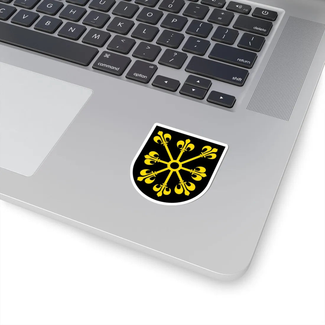 DEU Schiffweiler 1953 COA (Germany) (Coat of Arms) STICKER Vinyl Kiss-Cut Decal - The Sticker Space