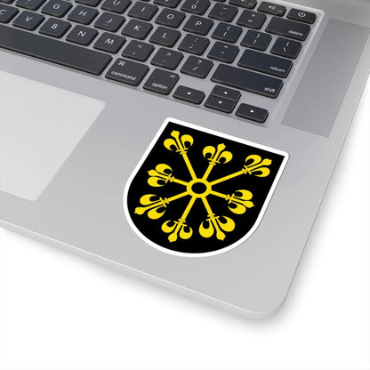 DEU Schiffweiler 1953 COA (Germany) (Coat of Arms) STICKER Vinyl Kiss-Cut Decal - The Sticker Space
