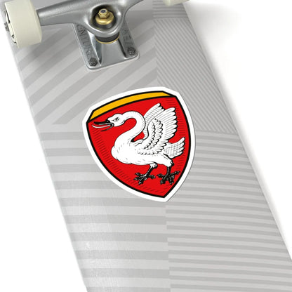 DEU-Schwangau-Wappen-COA (Germany) (Coat of Arms) STICKER Vinyl Kiss-Cut Decal - The Sticker Space