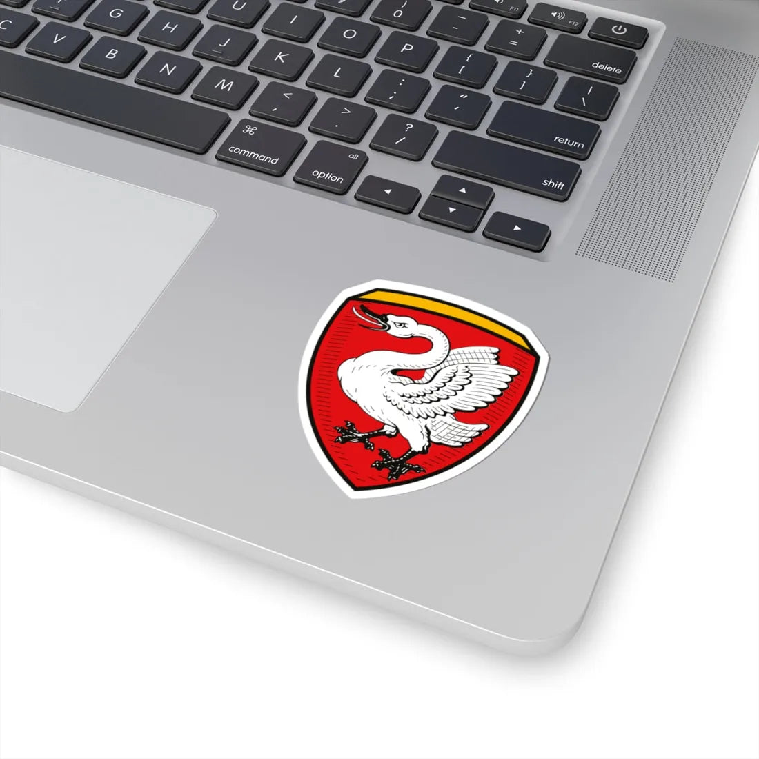 DEU-Schwangau-Wappen-COA (Germany) (Coat of Arms) STICKER Vinyl Kiss-Cut Decal - The Sticker Space