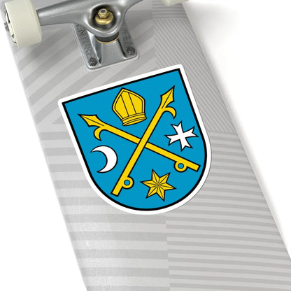 DEU Seelow COA (Germany) (Coat of Arms) STICKER Vinyl Kiss-Cut Decal - The Sticker Space