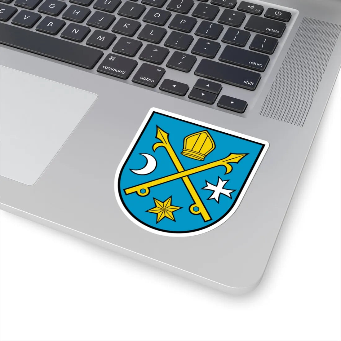 DEU Seelow COA (Germany) (Coat of Arms) STICKER Vinyl Kiss-Cut Decal - The Sticker Space
