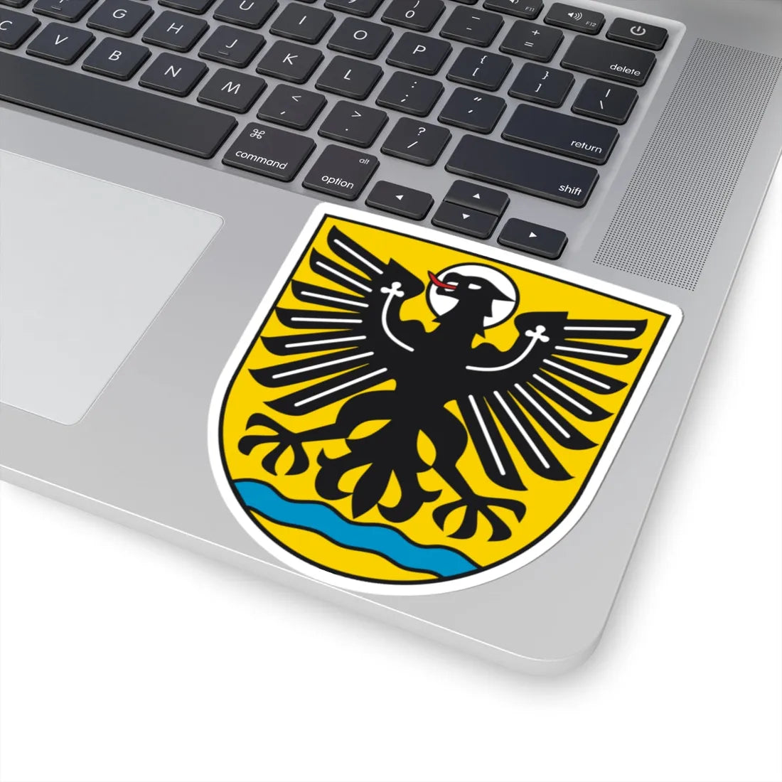DEU Sennfeld COA (Germany) (Coat of Arms) STICKER Vinyl Kiss-Cut Decal - The Sticker Space