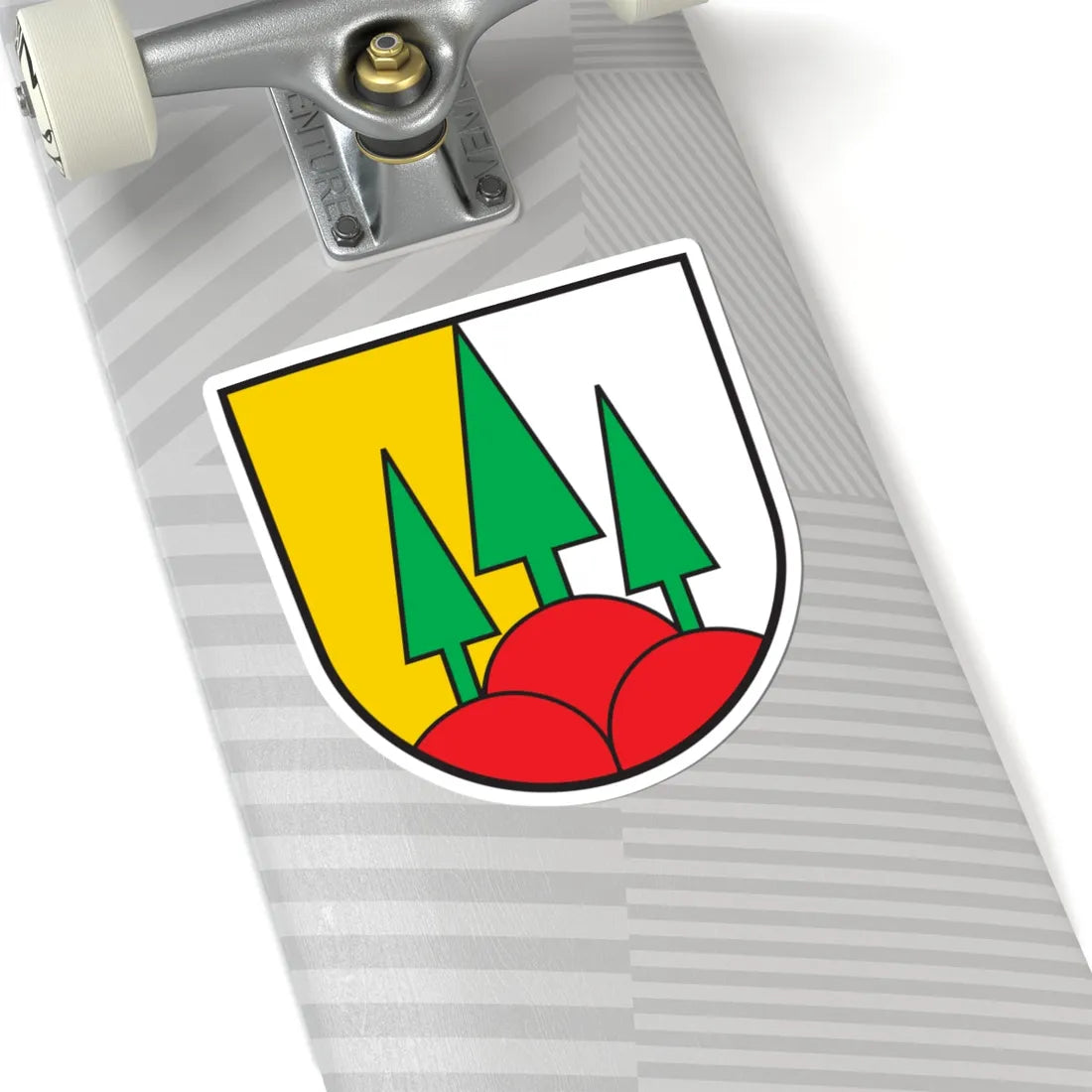 DEU Simonswald COA (Germany) (Coat of Arms) STICKER Vinyl Kiss-Cut Decal - The Sticker Space