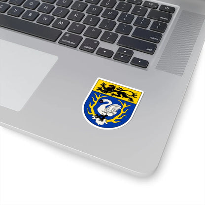 DEU Staedteregion Aachen COA (Germany) (Coat of Arms) STICKER Vinyl Kiss-Cut Decal - The Sticker Space