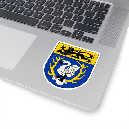 DEU Staedteregion Aachen COA (Germany) (Coat of Arms) STICKER Vinyl Kiss-Cut Decal - The Sticker Space