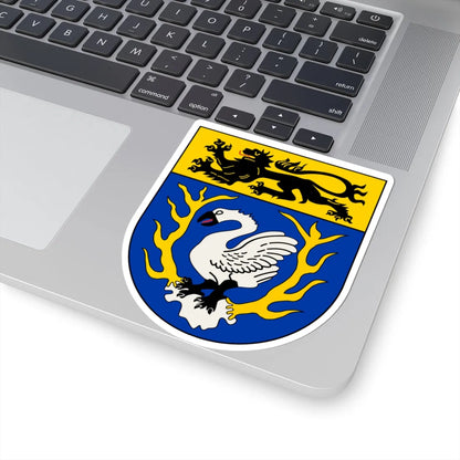 DEU Staedteregion Aachen COA (Germany) (Coat of Arms) STICKER Vinyl Kiss-Cut Decal - The Sticker Space