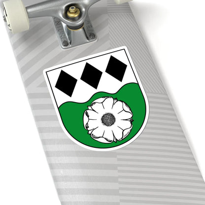 DEU Steinbach COA (Germany) (Coat of Arms) STICKER Vinyl Kiss-Cut Decal - The Sticker Space