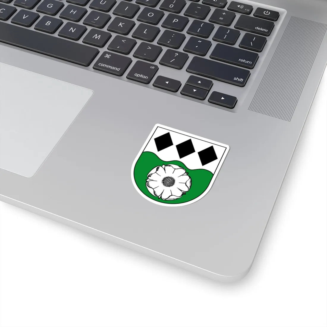 DEU Steinbach COA (Germany) (Coat of Arms) STICKER Vinyl Kiss-Cut Decal - The Sticker Space