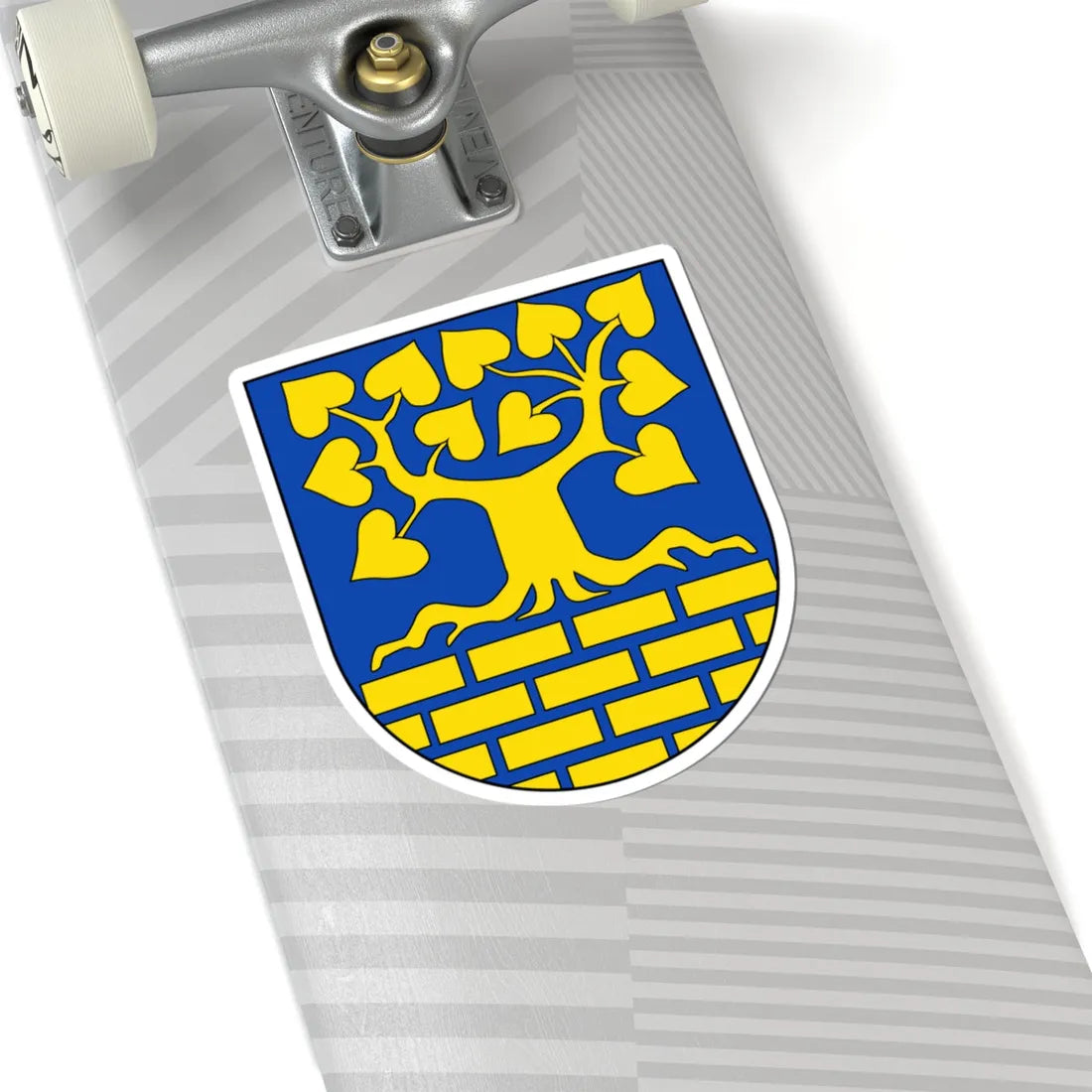DEU Stennweiler COA (Germany) (Coat of Arms) STICKER Vinyl Kiss-Cut Decal - The Sticker Space