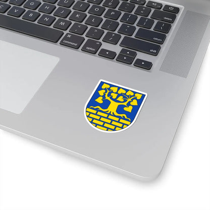 DEU Stennweiler COA (Germany) (Coat of Arms) STICKER Vinyl Kiss-Cut Decal - The Sticker Space