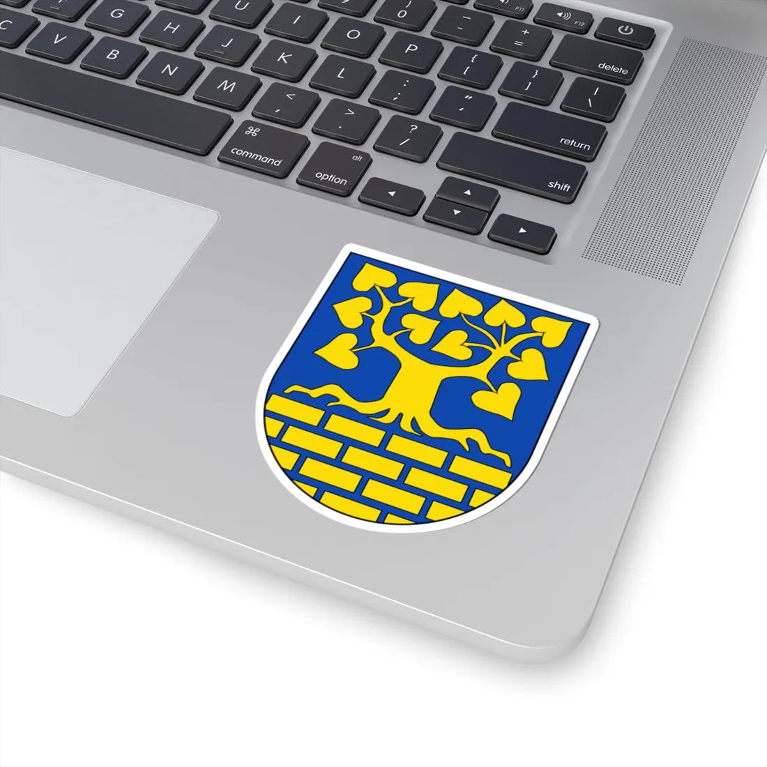 DEU Stennweiler COA (Germany) (Coat of Arms) STICKER Vinyl Kiss-Cut Decal - The Sticker Space