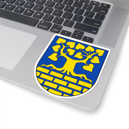 DEU Stennweiler COA (Germany) (Coat of Arms) STICKER Vinyl Kiss-Cut Decal - The Sticker Space