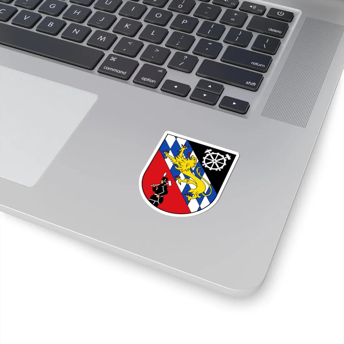 DEU St.Ingbert COA (Germany) (Coat of Arms) STICKER Vinyl Kiss-Cut Decal - The Sticker Space