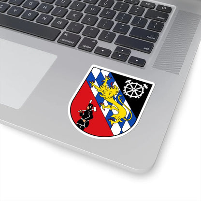 DEU St.Ingbert COA (Germany) (Coat of Arms) STICKER Vinyl Kiss-Cut Decal - The Sticker Space