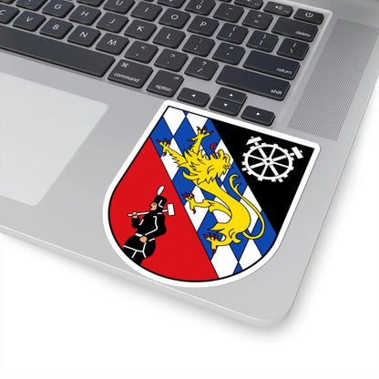 DEU St.Ingbert COA (Germany) (Coat of Arms) STICKER Vinyl Kiss-Cut Decal - The Sticker Space