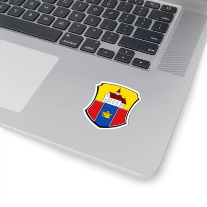 DEU Stollberg COA (Germany) (Coat of Arms) STICKER Vinyl Kiss-Cut Decal - The Sticker Space