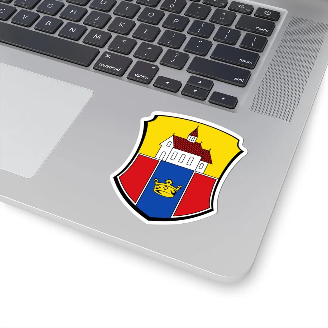 DEU Stollberg COA (Germany) (Coat of Arms) STICKER Vinyl Kiss-Cut Decal - The Sticker Space