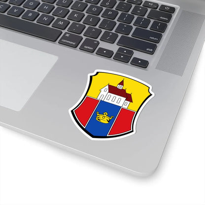 DEU Stollberg COA (Germany) (Coat of Arms) STICKER Vinyl Kiss-Cut Decal - The Sticker Space