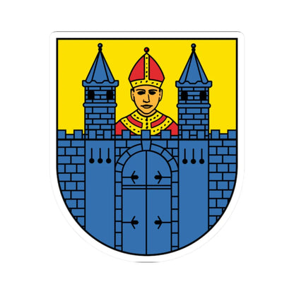 DEU Stolpen COA (Germany) (Coat of Arms) STICKER Vinyl Kiss-Cut Decal 2 Inch White - The Sticker Space