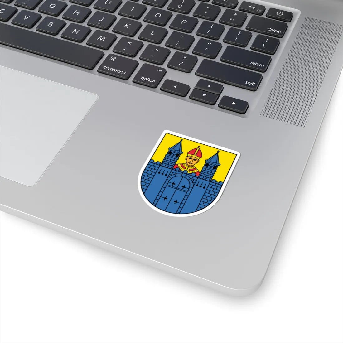 DEU Stolpen COA (Germany) (Coat of Arms) STICKER Vinyl Kiss-Cut Decal - The Sticker Space