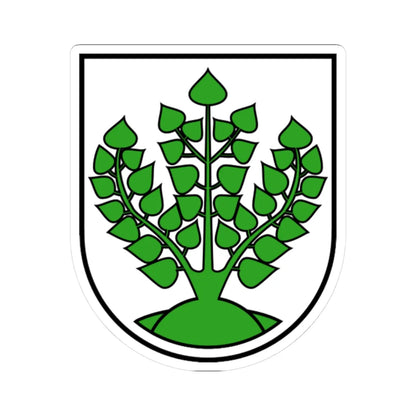 DEU Struppen COA (Germany) (Coat of Arms) STICKER Vinyl Kiss-Cut Decal 3 Inch White - The Sticker Space