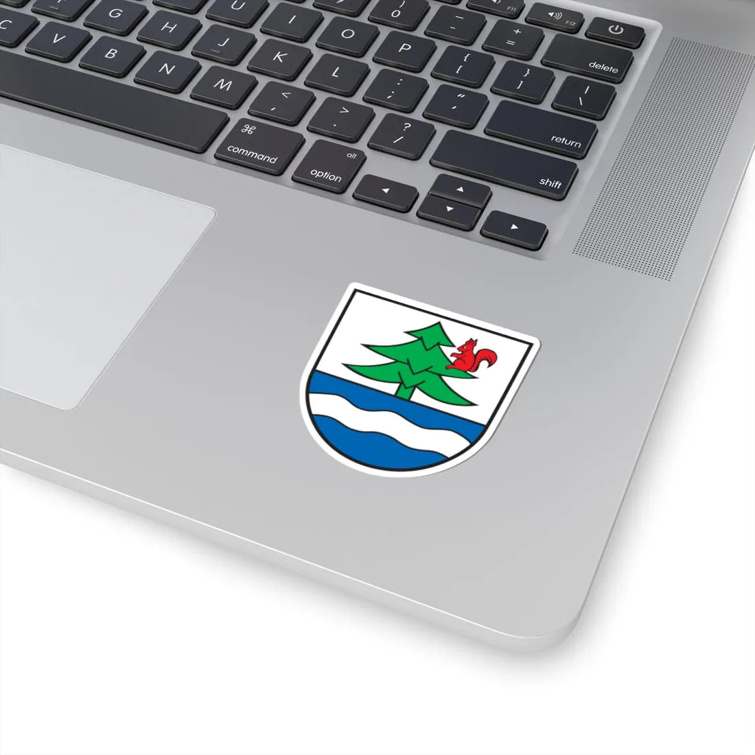 DEU Titisee-Neustadt COA (Germany) (Coat of Arms) STICKER Vinyl Kiss-Cut Decal - The Sticker Space