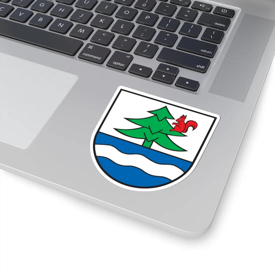 DEU Titisee-Neustadt COA (Germany) (Coat of Arms) STICKER Vinyl Kiss-Cut Decal - The Sticker Space