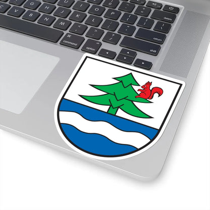 DEU Titisee-Neustadt COA (Germany) (Coat of Arms) STICKER Vinyl Kiss-Cut Decal - The Sticker Space