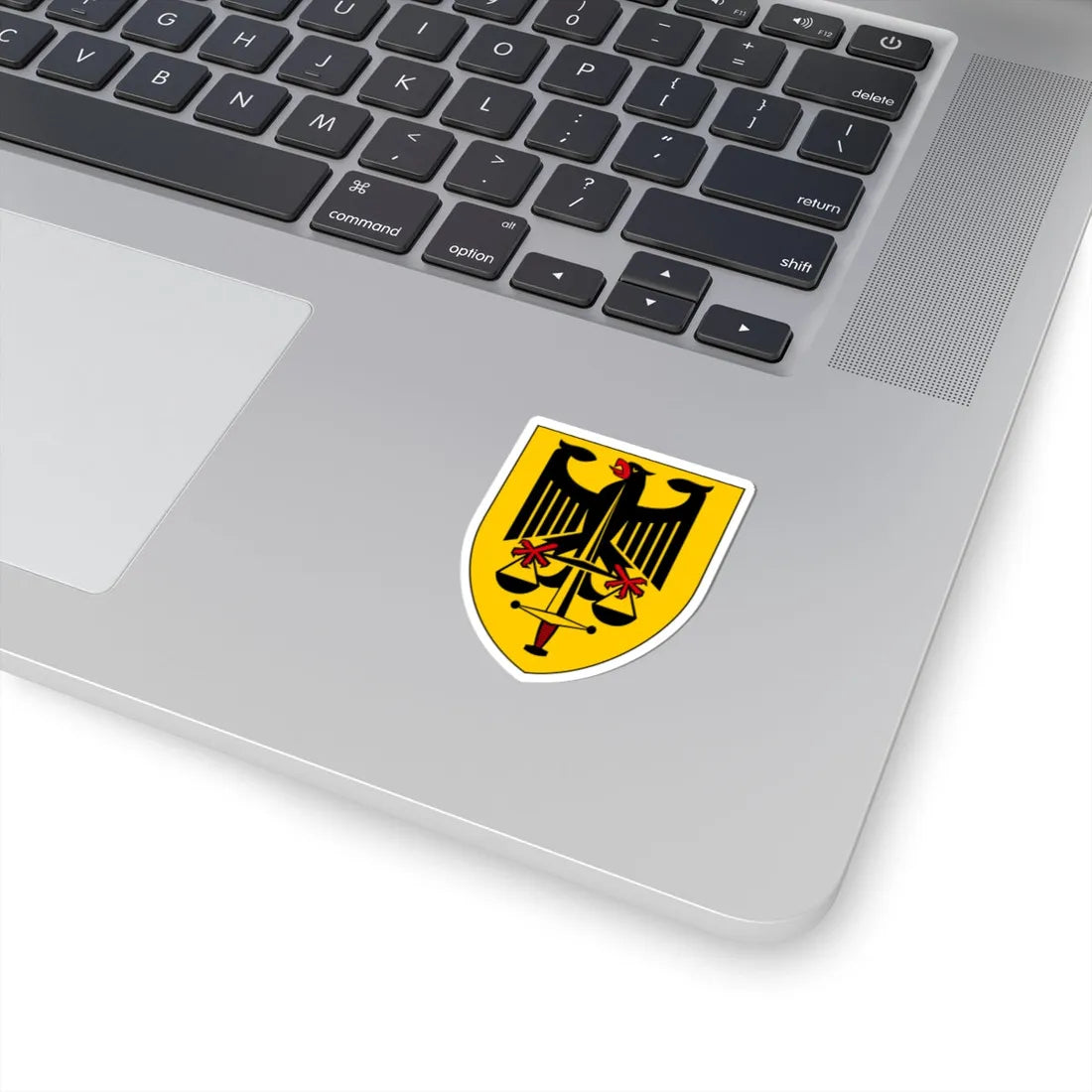 DEU Truppendienstgericht COA (Germany) (Coat of Arms) STICKER Vinyl Kiss-Cut Decal - The Sticker Space