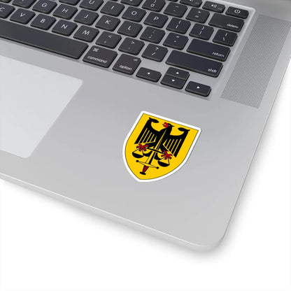 DEU Truppendienstgericht COA (Germany) (Coat of Arms) STICKER Vinyl Kiss-Cut Decal - The Sticker Space